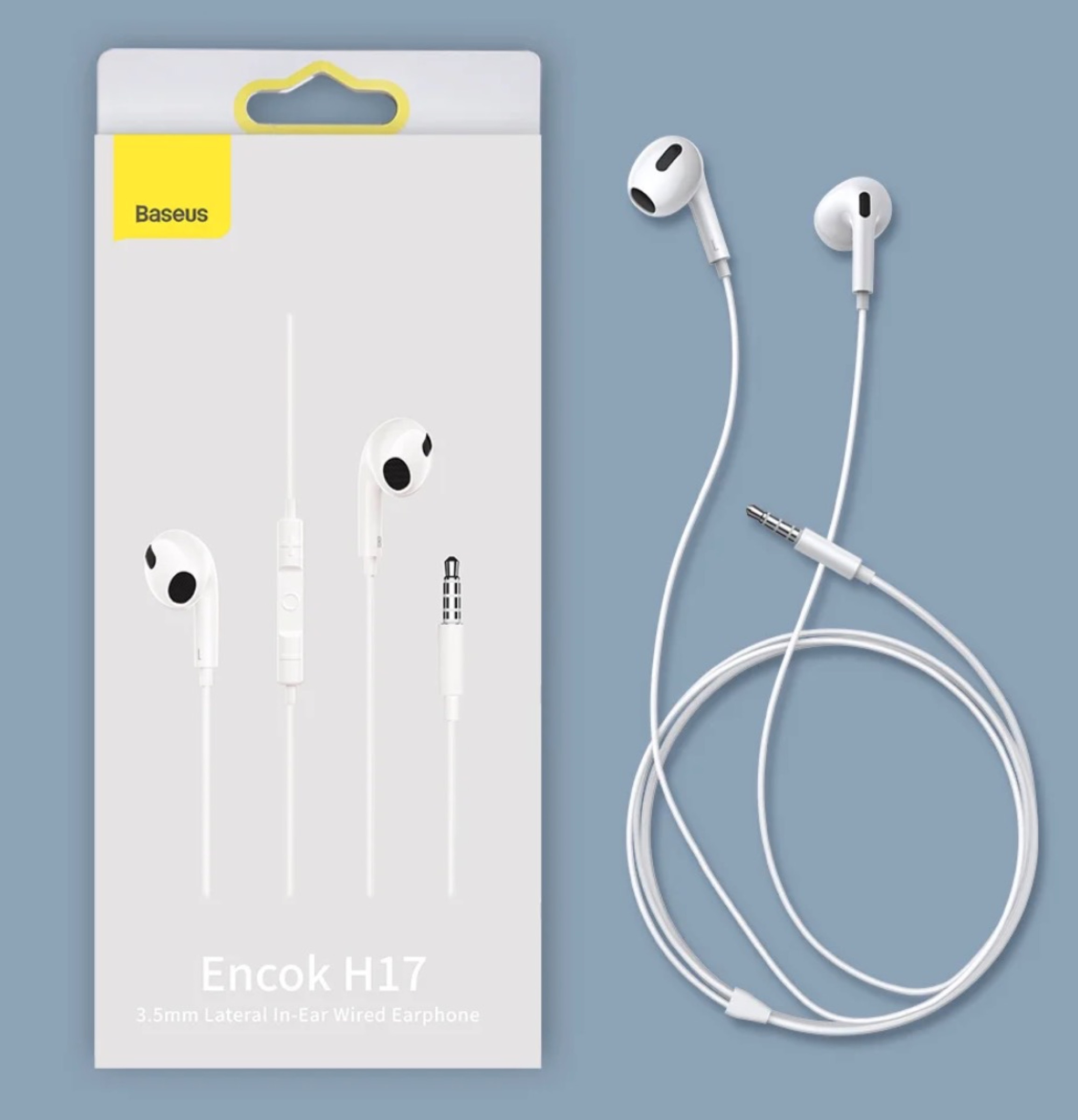Baseus H17 cuffiette con filo stile AirPods a soli 3 €