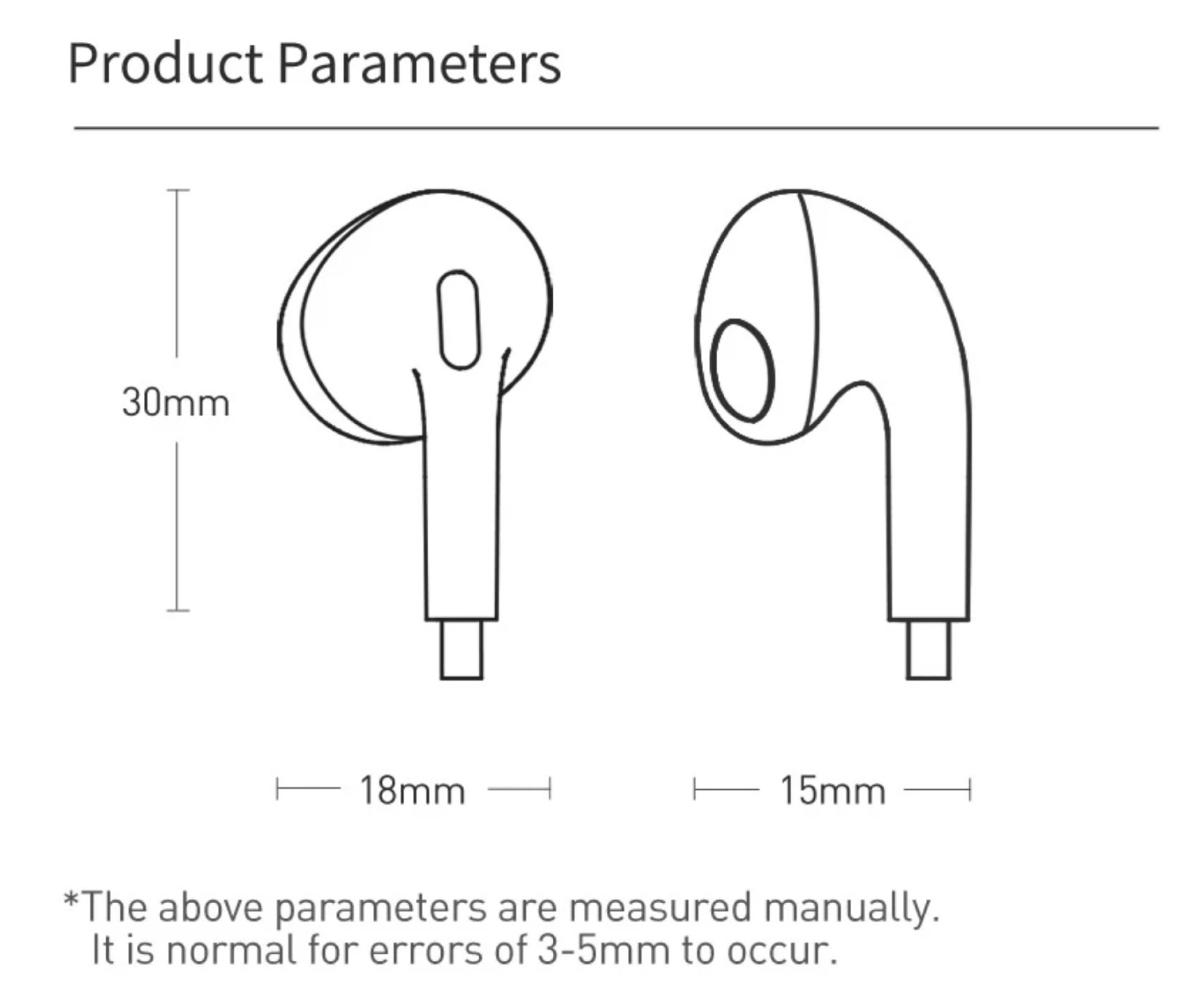 Baseus H17 cuffiette con filo stile AirPods a soli 3 €