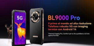 Blackview BL9000 Pro, il primo telefono rugged con imaging termico ad alta risoluzione