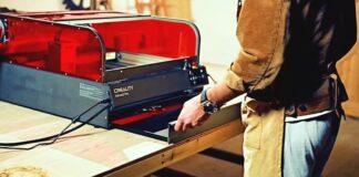 Creality Falcon2 Pro 60W, potente macchina per incisione e taglio laser in sconto