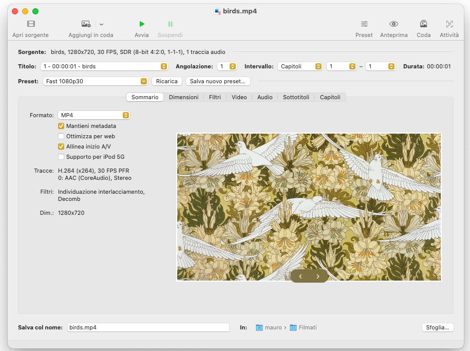 HandBrake 1.8, lo storico convertitore video migliora per Mac HandBrake 1.8, lo storico convertitore video migliora per Mac