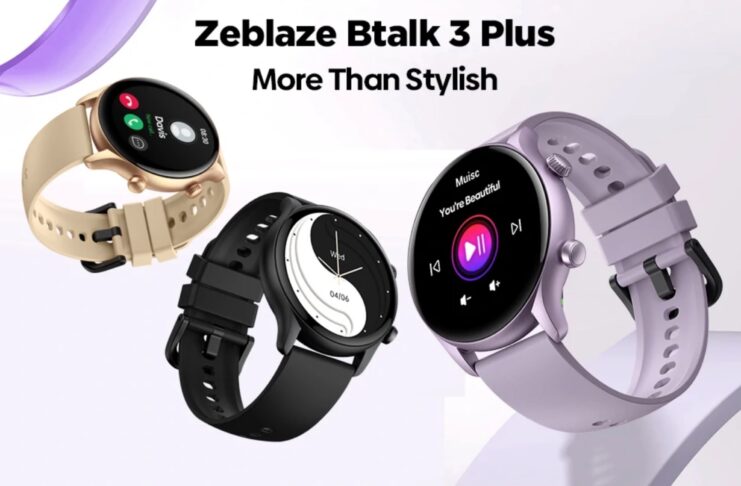 Lo smartwatch Zeblaze Btalk 3 Plus è in offerta a soli 15 €