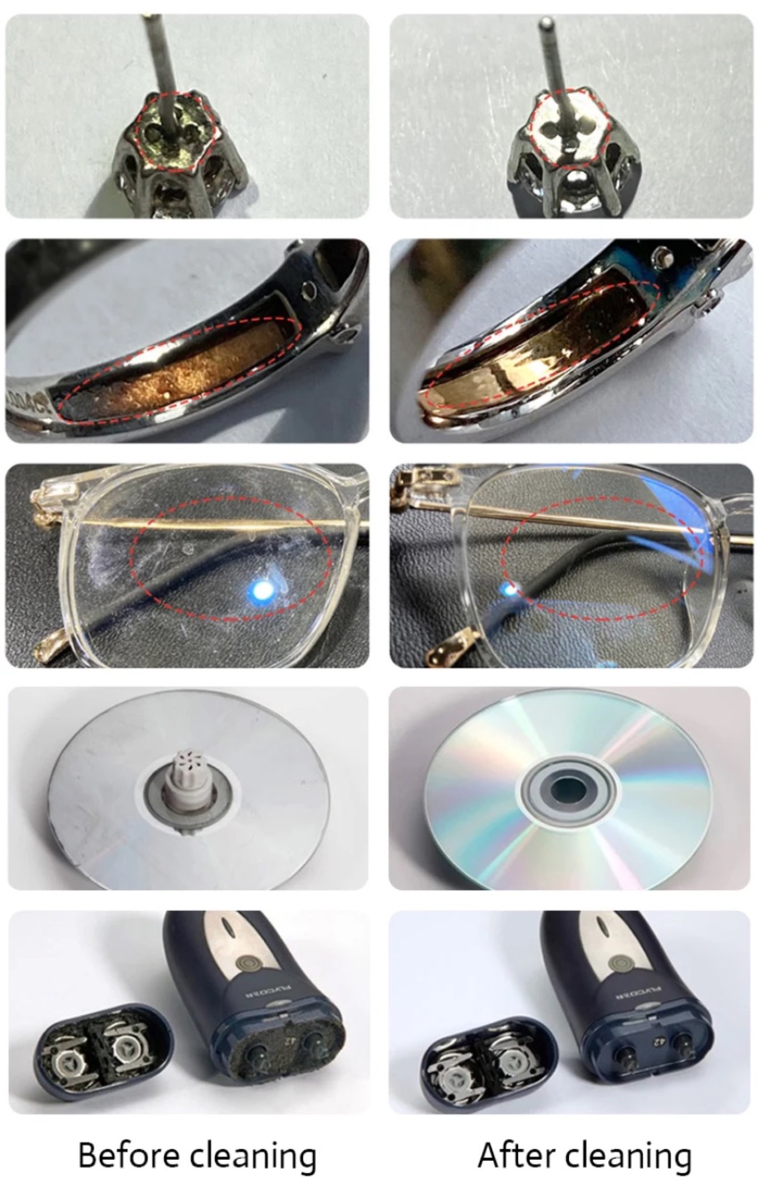 Macchina per la pulizia ad ultrasuoni in sconto a 21,61 € Macchina per la pulizia ad ultrasuoni in sconto a 21,61 €