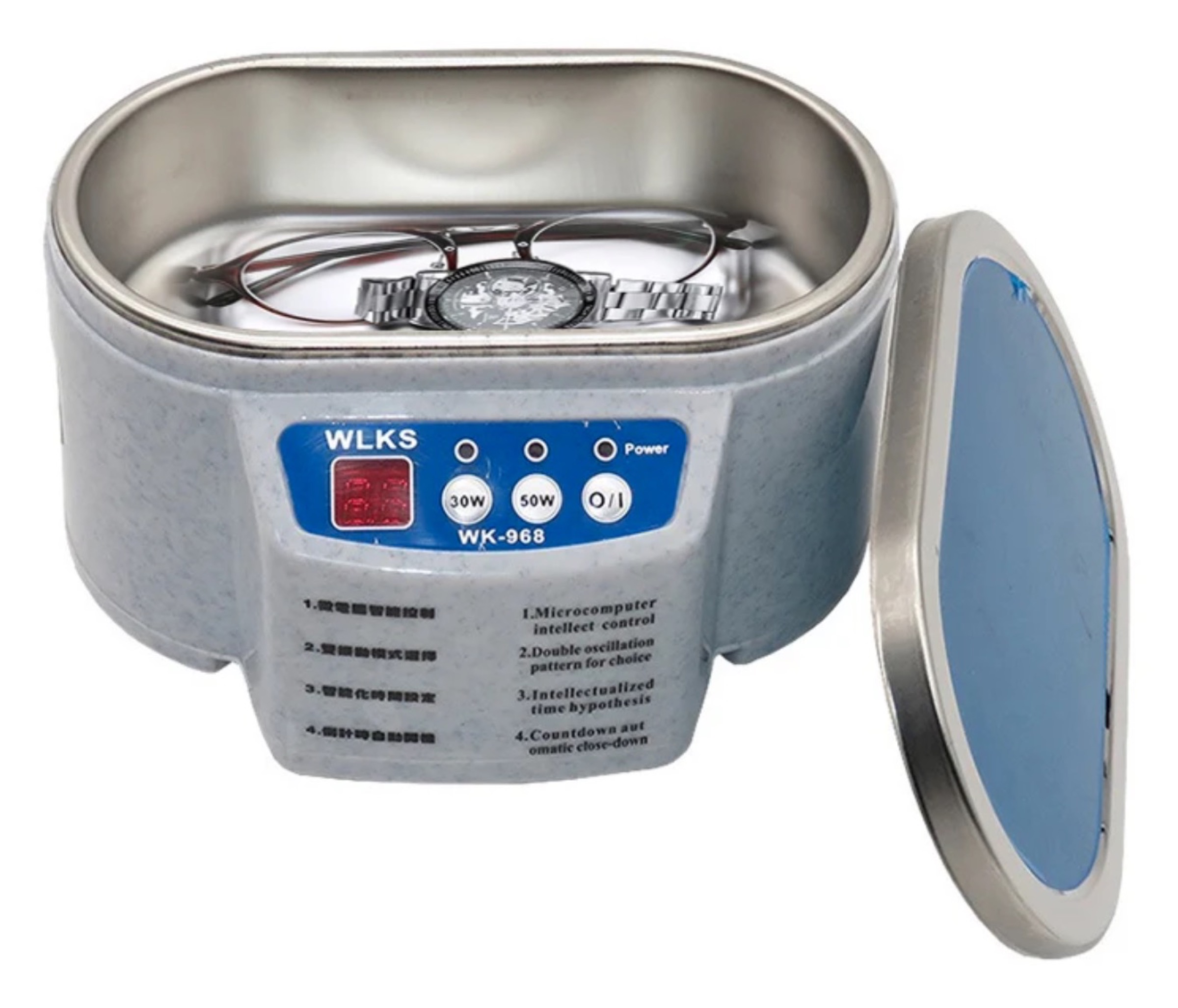 Macchina per la pulizia ad ultrasuoni in sconto a 21,61 € Macchina per la pulizia ad ultrasuoni in sconto a 21,61 €