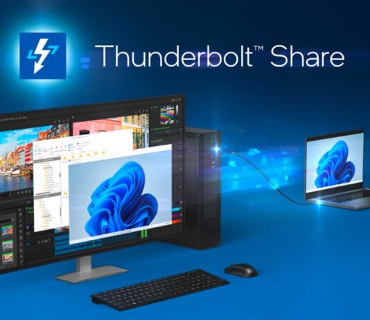 Thunderbolt Share, Intel promette nuove esperienze ultraveloci fra due PC