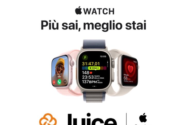 Juice sconta Apple Watch fino a 80 euro, anche in 20 rate senza interessi