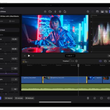 Final Cut Pro 2024 trasforma iPad in uno studio di produzione