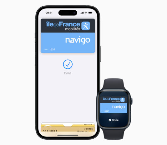 Nell'area di Parigi supporto alla card Navigo per il Wallet di iPhone e Apple Watch