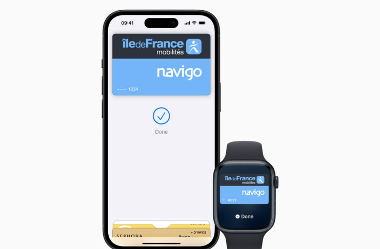 Nell'area di Parigi supporto alla card Navigo per il Wallet di iPhone e Apple Watch