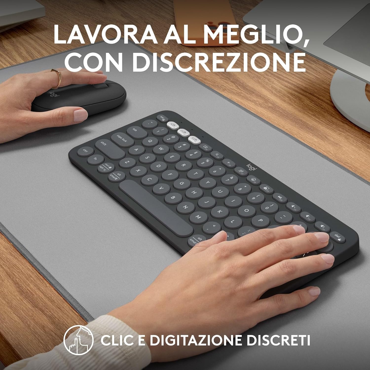 Mouse e tastiera Logitech Pebble, un combo per controllare tutto a solo 49,99€ Mouse e tastiera Logitech Pebble, un combo per controllare tutto a solo 49,99€