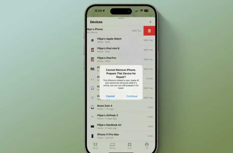 iOS 17.5 permette di inviare un iPhone in assistenza senza inizializzarlo