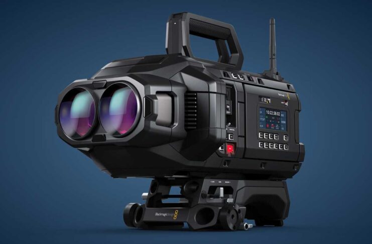 Blackmagic URSA Cine Immersive e DaVinci Resolve supportano cattura e montaggio in 3D stereoscopico a 8K per creare Immersive Video per Apple Vision Pro. Foto di BlackMagic Design