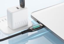 BlitzWolf BW-TC23, il cavo USB-C da 100 Watt con schermo incorporato BlitzWolf BW-TC23, il cavo USB-C da 100 Watt con schermo incorporato