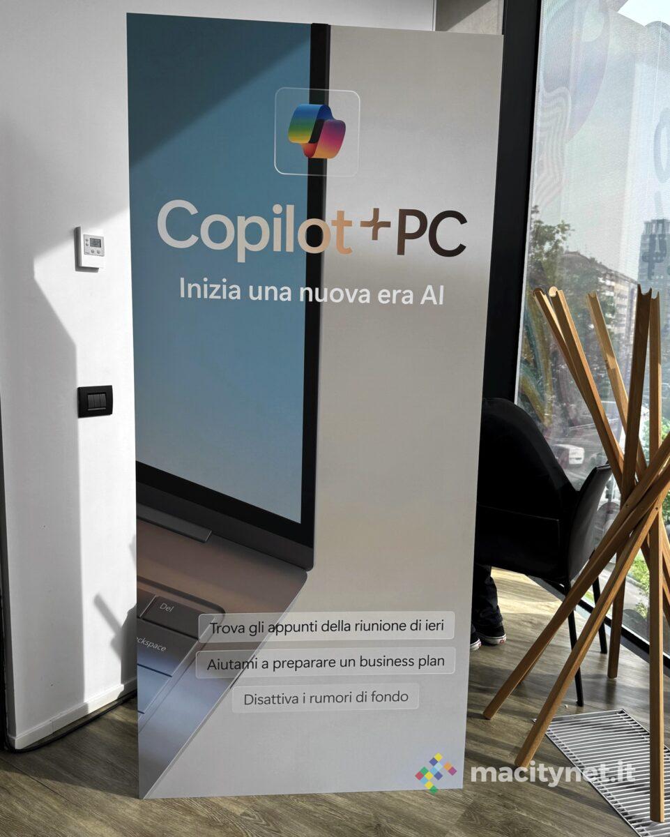 Copilot surface pc AI Microsoft milano Dini 7