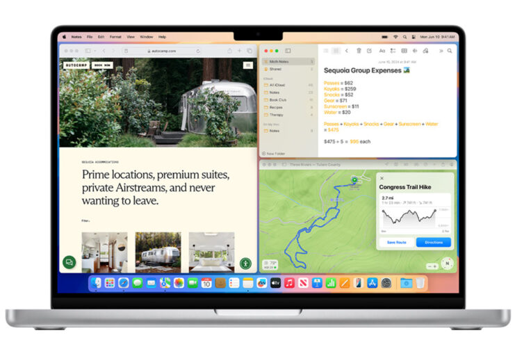 macOS Sequoia, le nuove funzioni per la disposizione delle finestre