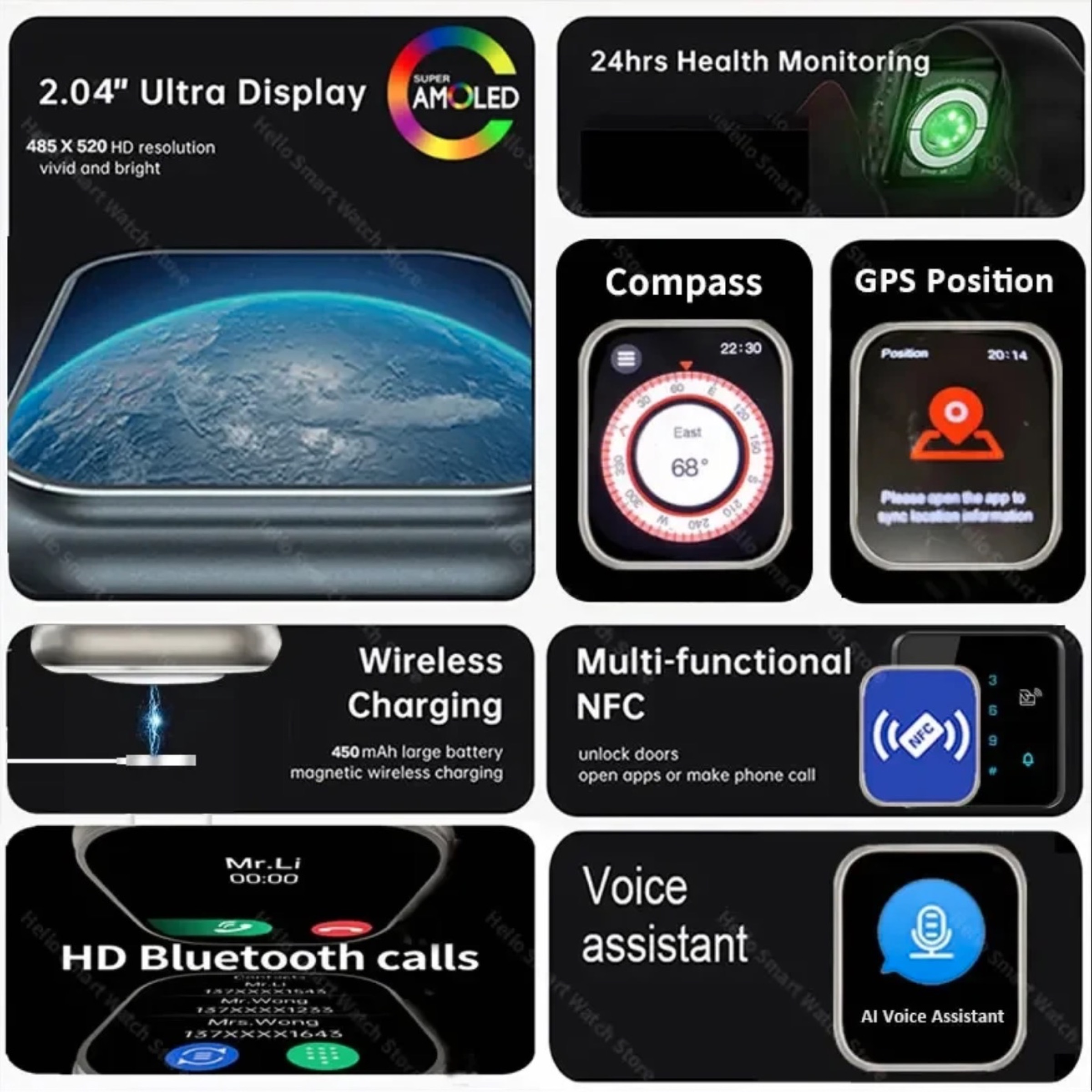 Hello Watch 3 Plus Ultra sembra proprio Apple Watch, ma costa solo 29 €