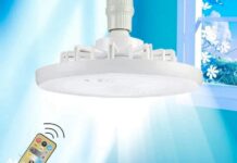 Lampadario-ventilatore in super offerta, solo 4 €