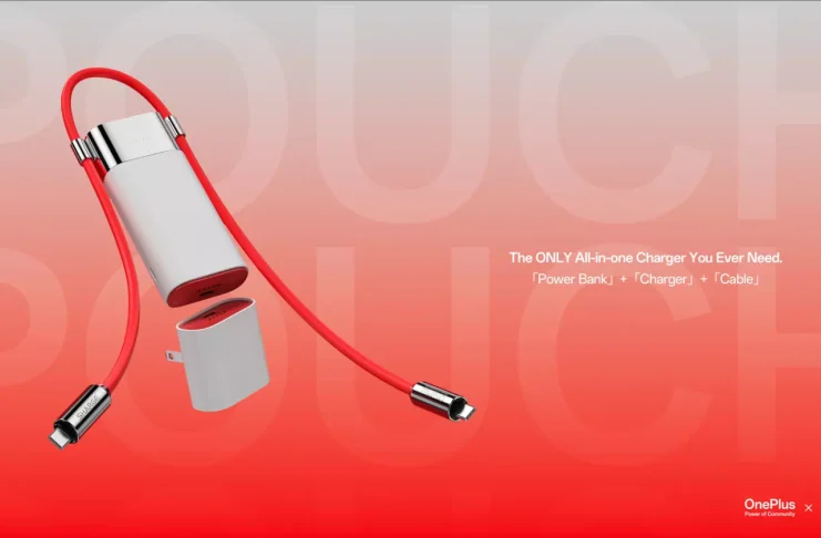 OnePlus e Sharge presentano Pouch Power Bank, la batteria SUPERVOOC 3-in-1