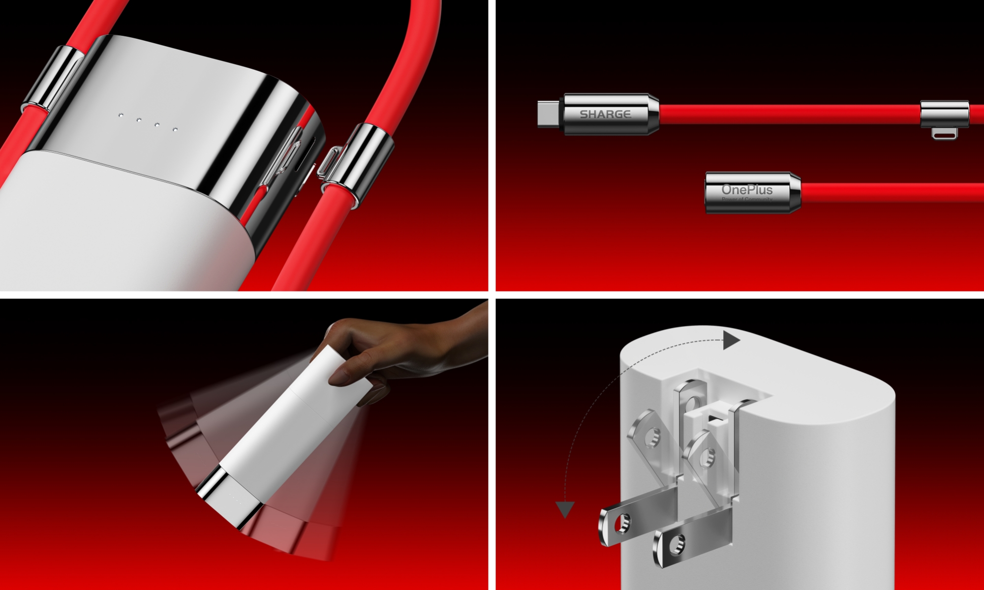 OnePlus e Sharge presentano Pouch Power Bank, la batteria SUPERVOOC 3-in-1