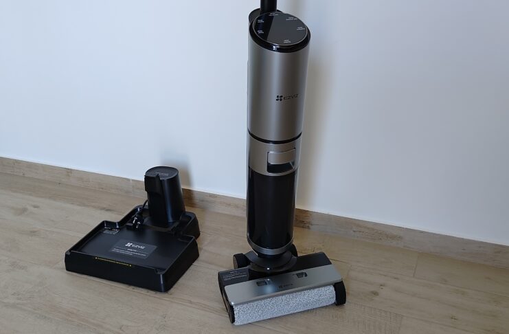EZVIZ RH2, in prova l’aspirapolvere smart lava e asciuga senza fili