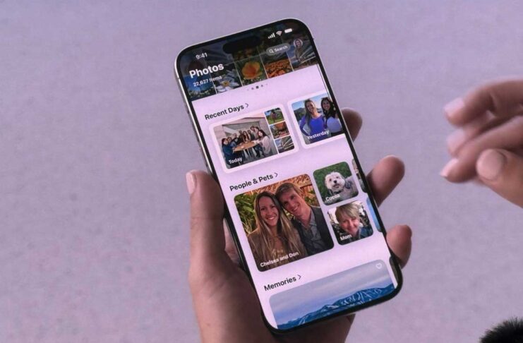 iOS 18, con le nuove categorie in Foto più facile trovare ricevute, codici QR, ecc.