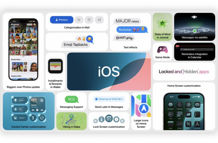 Ecco iOS 18, nuove personalizzazioni e nuovo centro di controllo