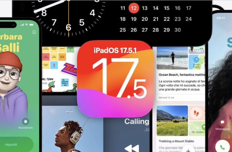 Versione rivista dell'aggiornamento a iPadOS 17.5.1 per iPad 10