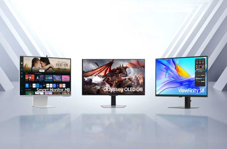 Samsung, nuovi monitor Odyssey OLED, Smart M8 e ViewFinity
