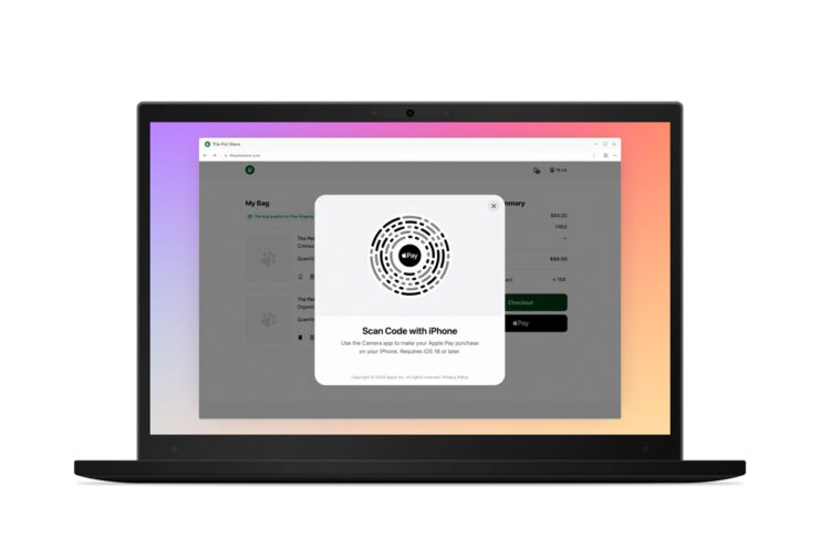 Apple Pay funzionerà anche da Chrome, Firefox e browser PC grazie a iOS 18