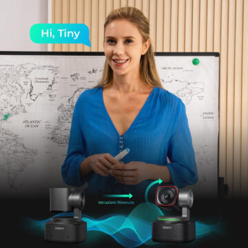 Recensione OBSBOT Tiny 2 4K, la webcam con AI che fa anche da cameraman