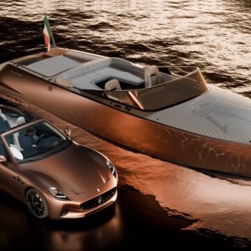 Maserati Tridente, motoscafo di lusso full-electric