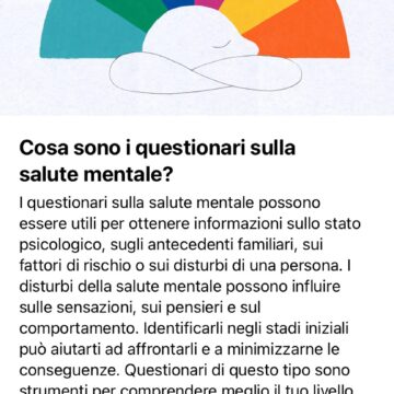 Tutto sul test di Apple sulla salute mentale