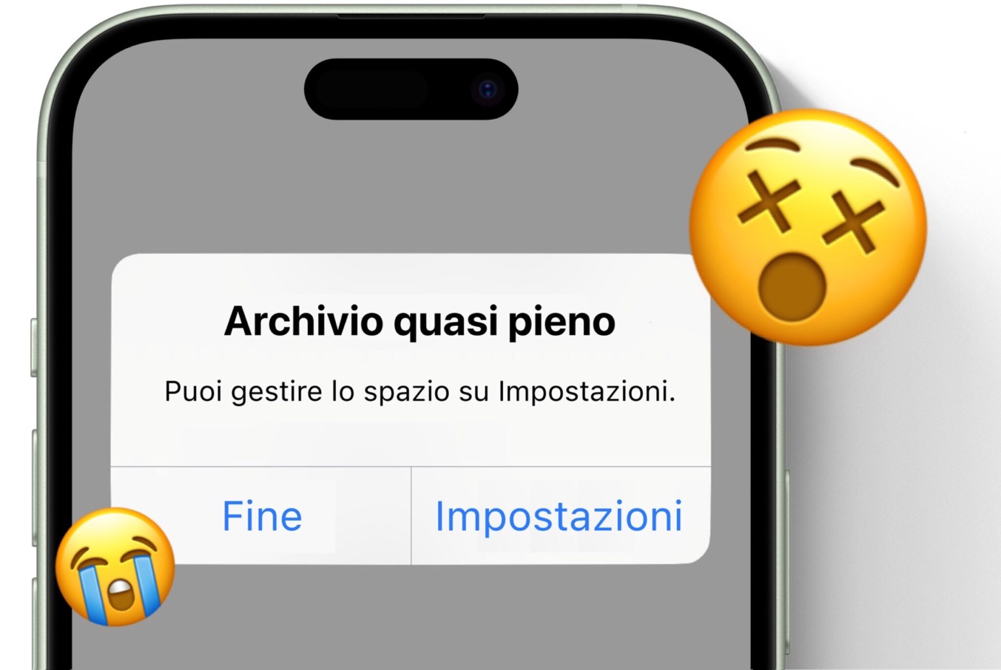 tutorial viaggio iPhone cosa fare - memoria piena come rimediare