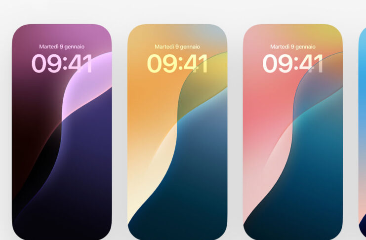 Nella beta 3 di iOS 18 i nuovi sfondi dinamici