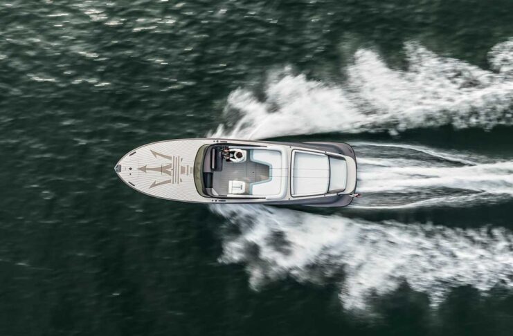 Maserati Tridente, motoscafo di lusso full-electric