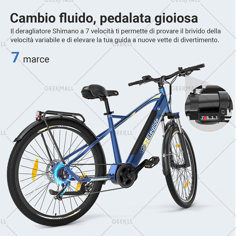 Eleglide C1 e C1 ST, stesso per la bici elettrica adatta davvero a tutti