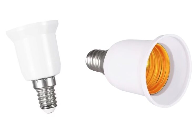 Adattatore E14 per lampadine E27 in offerta a soli 50 centesimi