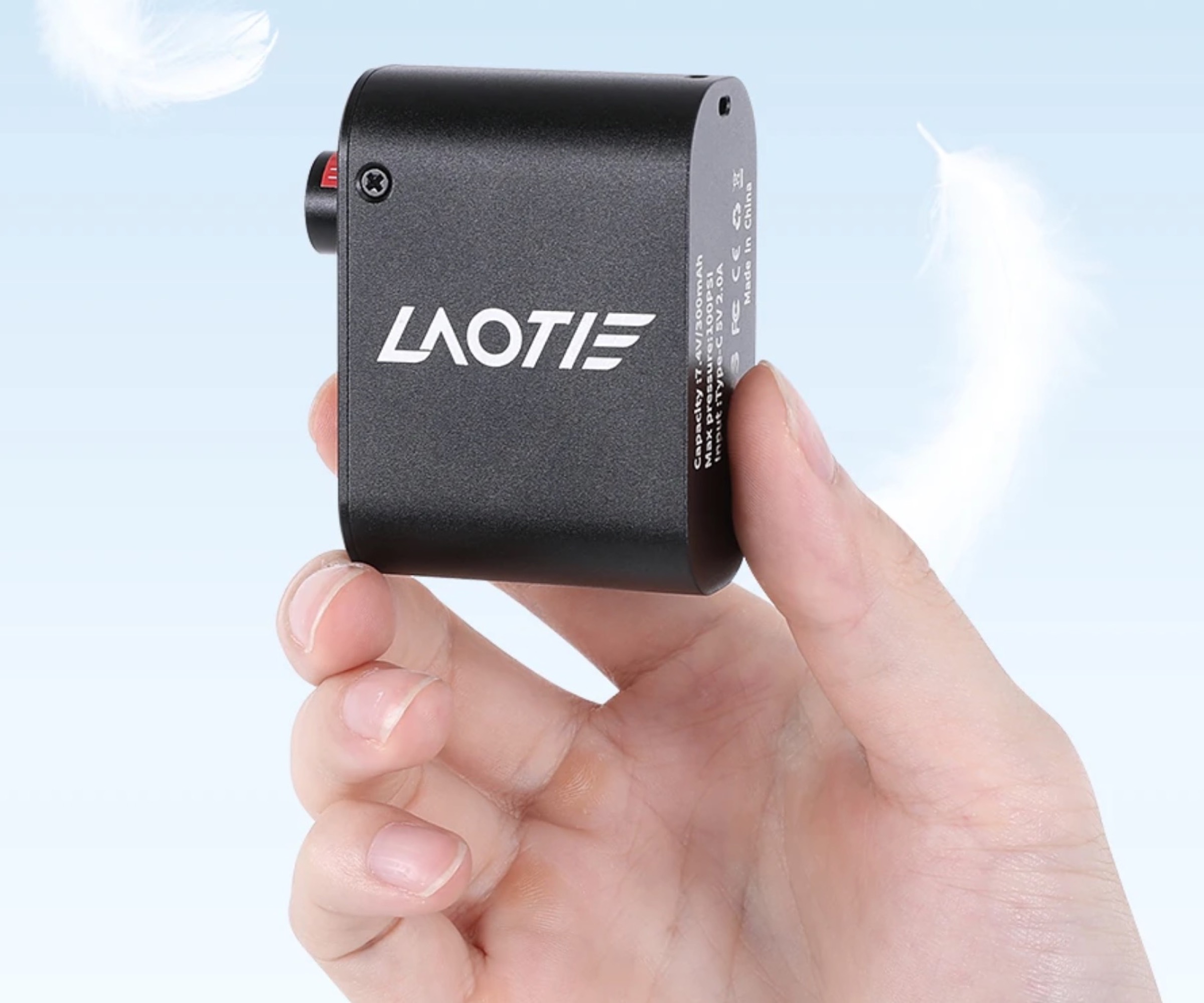 LAOTIE Z1, pompa elettrica minuscola per biciclette a soli 30 € LAOTIE Z1, pompa elettrica minuscola per biciclette a soli 30 €