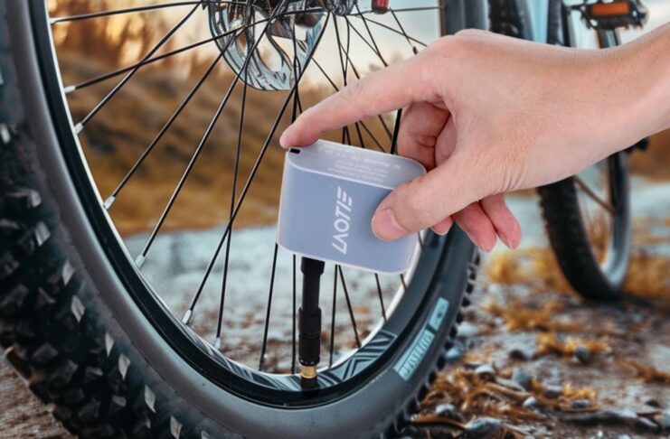 LAOTIE Z1, pompa elettrica minuscola per biciclette a soli 30 €