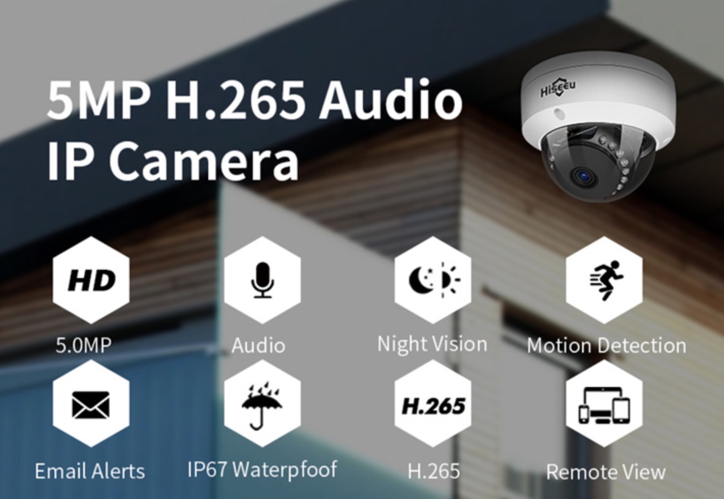 La telecamera di sorveglianza Hiseeu HC725-P è in sconto a 40 € La telecamera di sorveglianza Hiseeu HC725-P è in sconto a 40 €