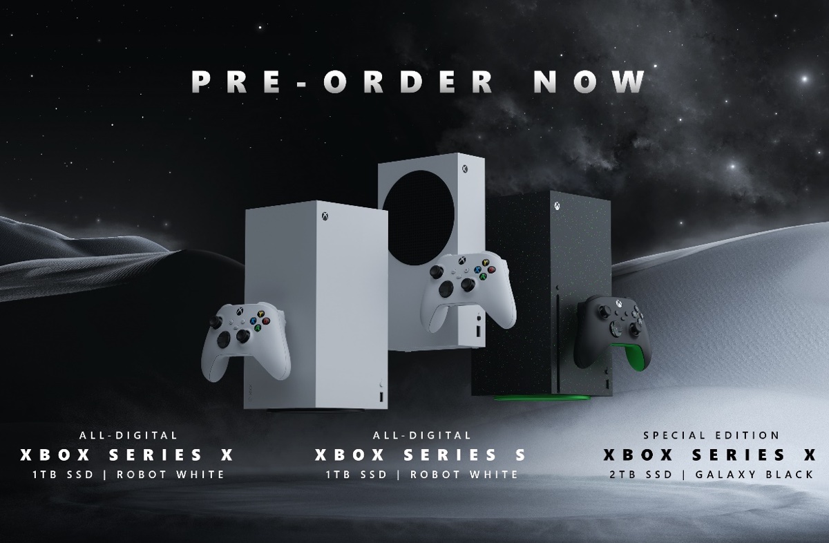 Xbox Series S e X si preordinano in nuovi colori e capacità Xbox Series S e X si preordinano in nuovi colori e capacità