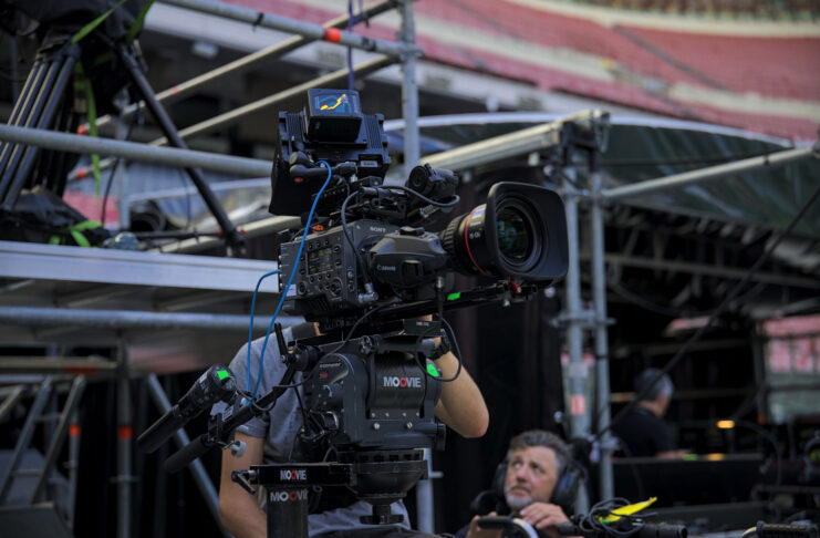 Vasco Rossi, concerti e film ripresi con 22 telecamere Sony