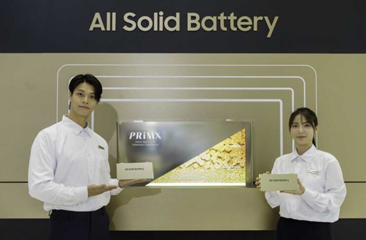 Nuove batterie per veicoli elettrici da Samsung promettono 1000km e ricarica in 9 minuti