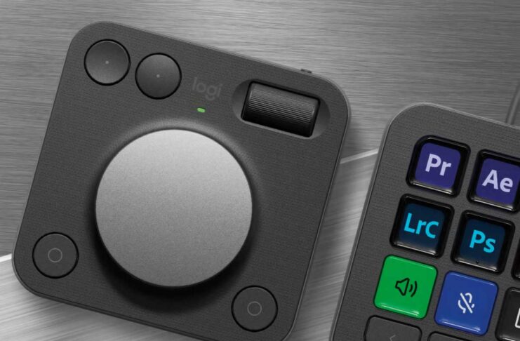 Logitech MX Creative Console con controlli anche per Photoshop, Premiere e Lightroom