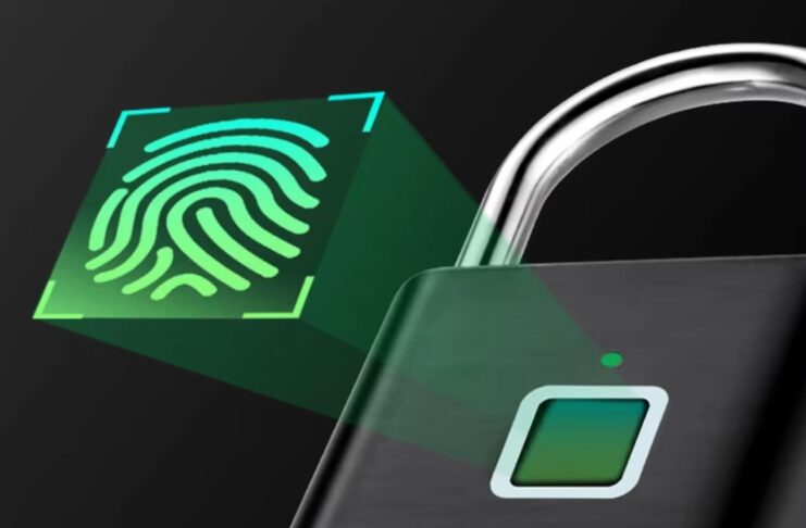Lucchetto KERUI a soli 4 €, si sblocca con l'impronta digitale