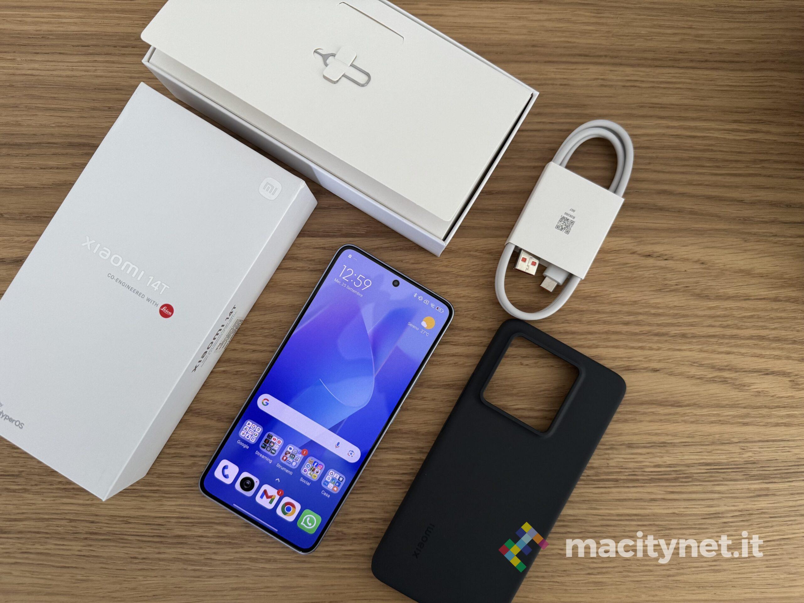 Xiaomi 14T, unboxing e prime impressioni Xiaomi 14T, unboxing e prime impressioni