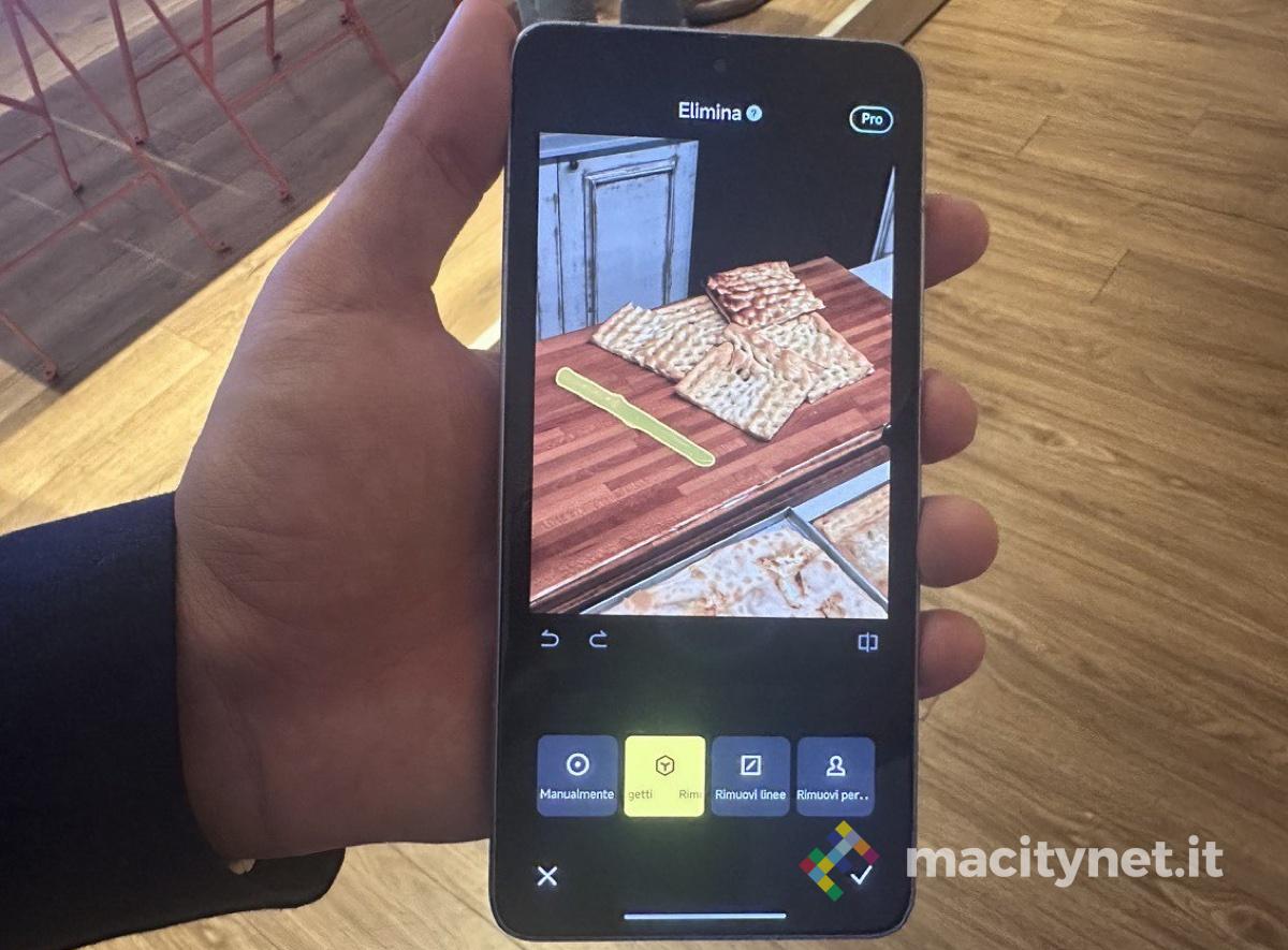 Xiaomi 14T Pro daniele AI elimina Xiaomi 14T Pro daniele AI elimina