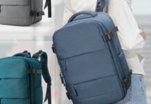 Zaino da viaggio a misura di bagaglio a mano, solo 19 € Zaino da viaggio a misura di bagaglio a mano, solo 19 €