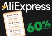 Al via i saldi autunnali di Aliexpress, risparmi fino al 60% Al via i saldi autunnali di Aliexpress, risparmi fino al 60%