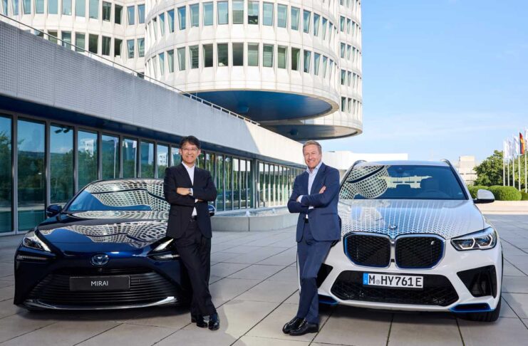 Idrogeno, BMW e Toyota collaborano su  veicoli elettrici a celle a combustibile per le autovetture